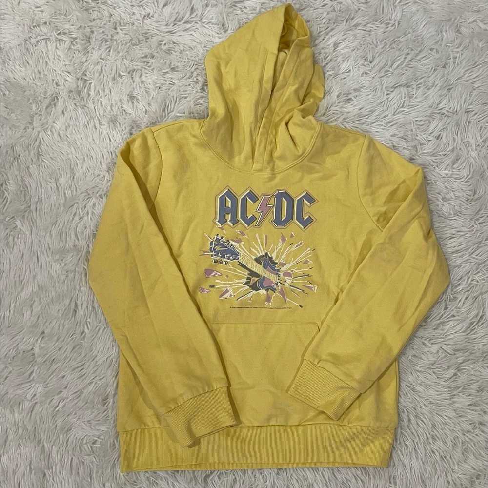 Tilly’s | White Fawn AC/DC Girls Hoodie